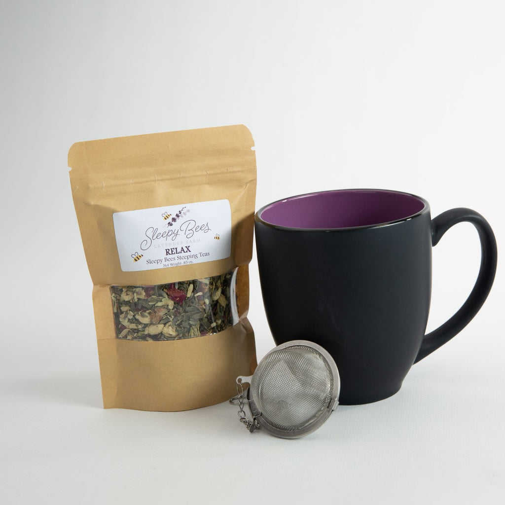 Tea Mug, Tea Ball & Tea of Your Choice Bundle